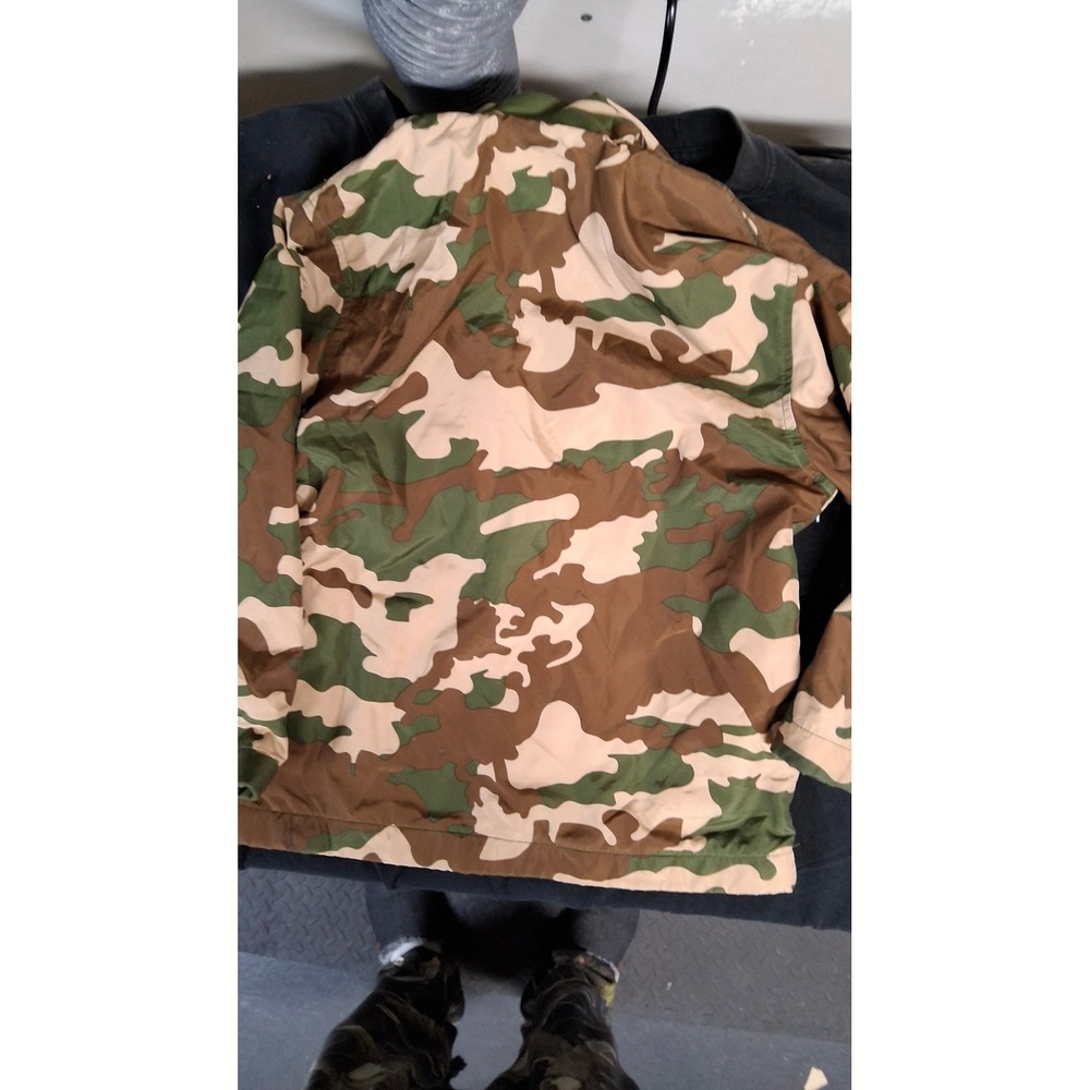 365kids Garanimals Boys Camo Windbreaker Jacket Orange Pocket Hooded Anorak 4 - Picture 9 of 13
